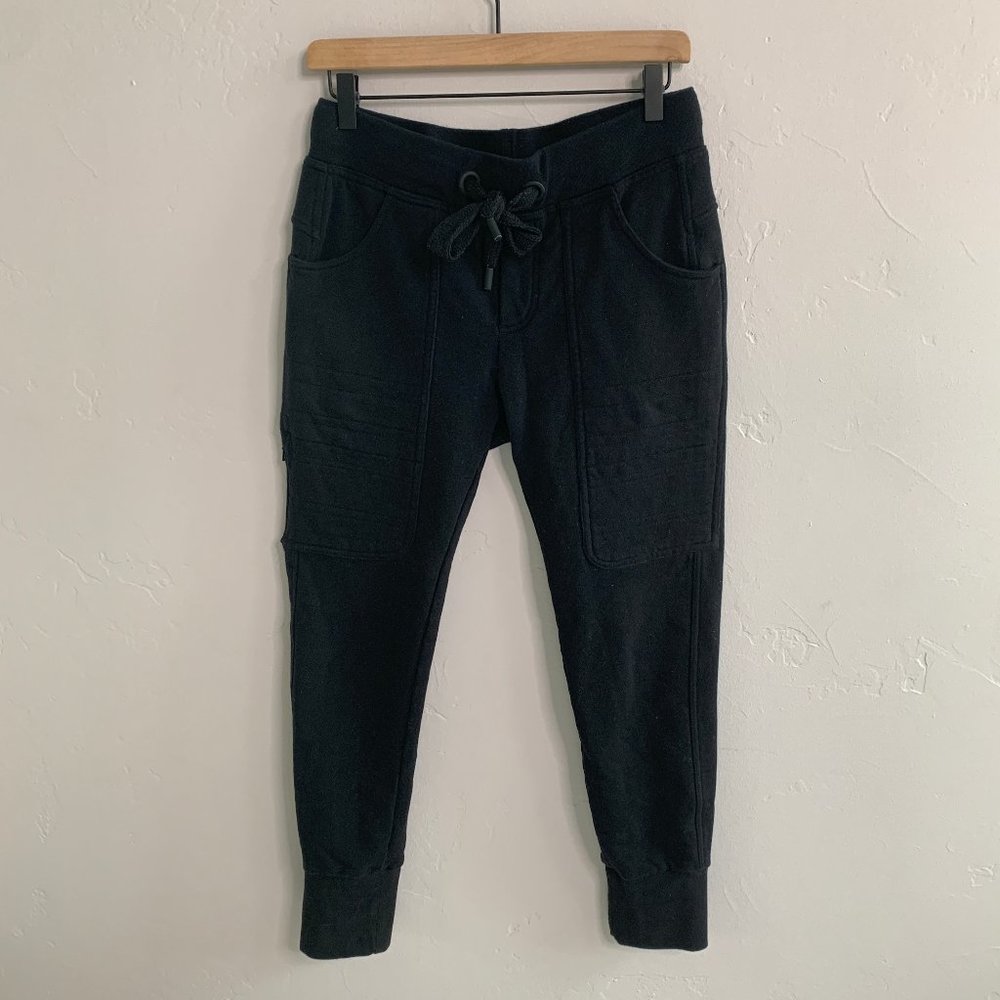 Aether Black Jogger Sweatpants S